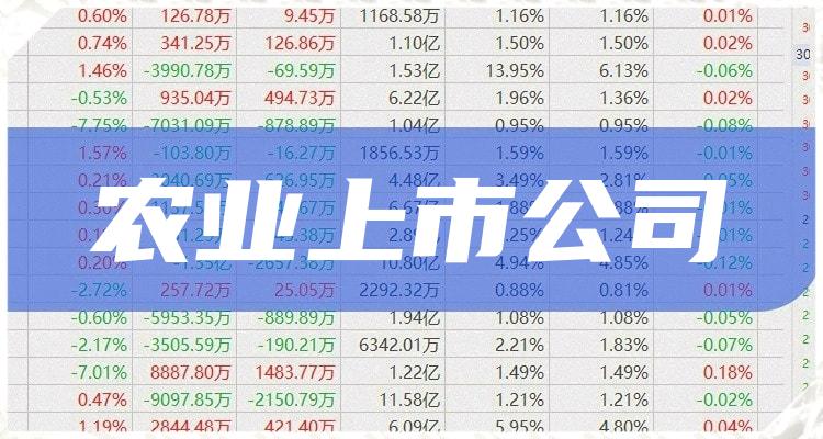 中国农业上市公司的发展现状与挑战概览