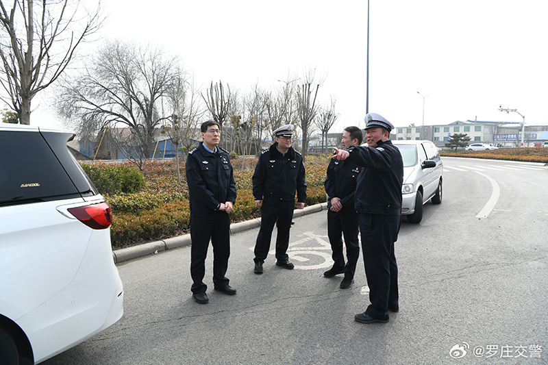 山东省临沂市罗庄区交警，守护平安出行的坚强卫士