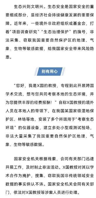 国安部警示，中学生易成间谍目标，警示故事揭示风险