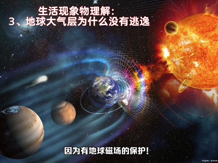 地球大气层与地球的紧密纽带，为何不会逃逸到太空？